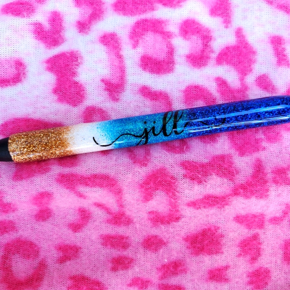 Glitter Beach Gel Pen!